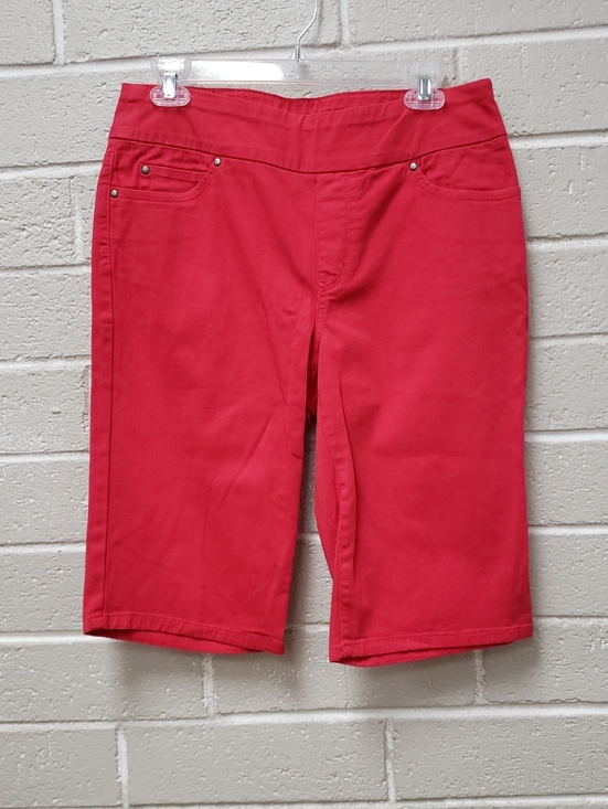 tribal jeans Pants - Women’s Red Stretch Bermuda Shorts